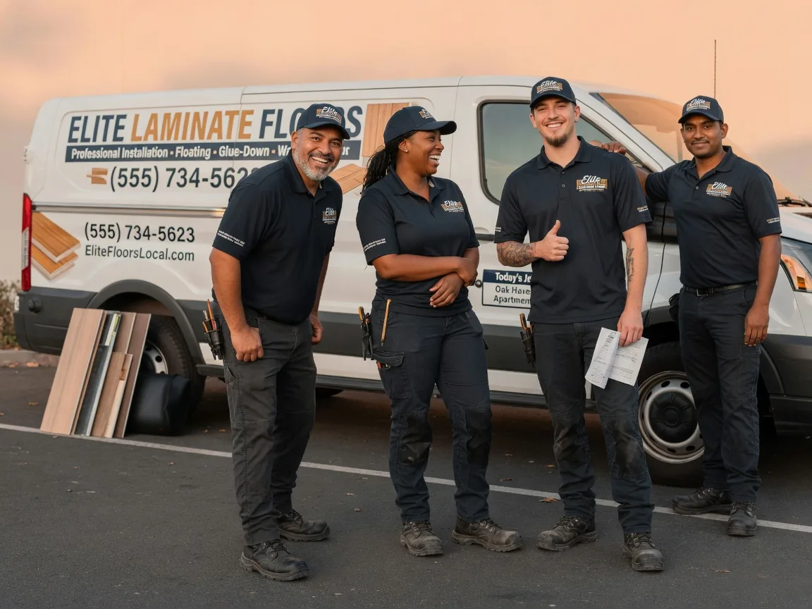 Laminate flooring installation company in Amber, OK